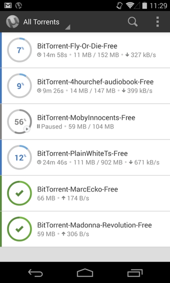 uTorrent app截图