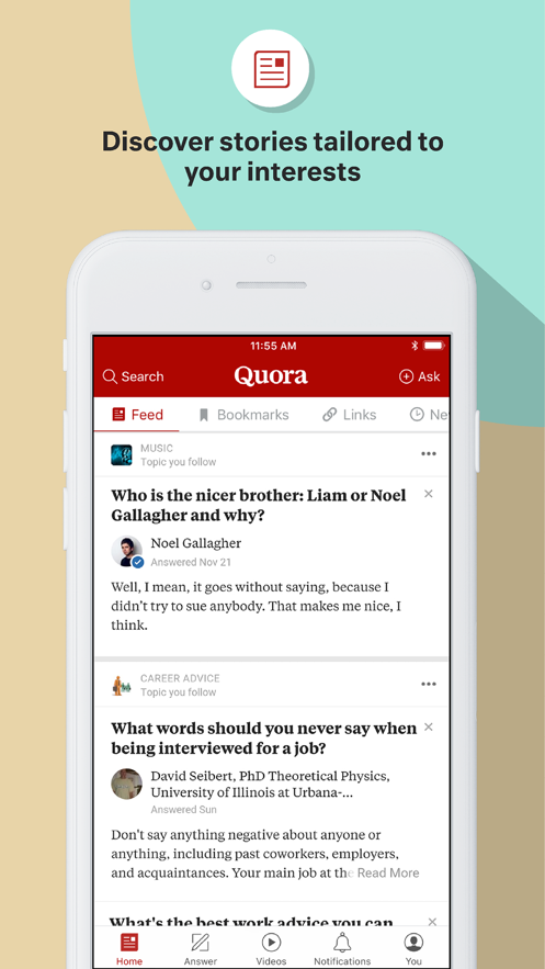 Quora（美版知呼）app下载截图