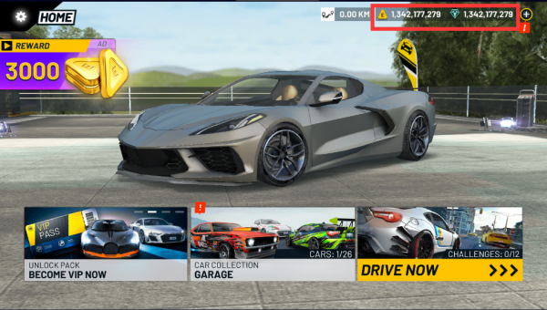 极限赛车模拟驾驶破解版无限金币内置菜单（Extreme Car Driving Simulator）截图