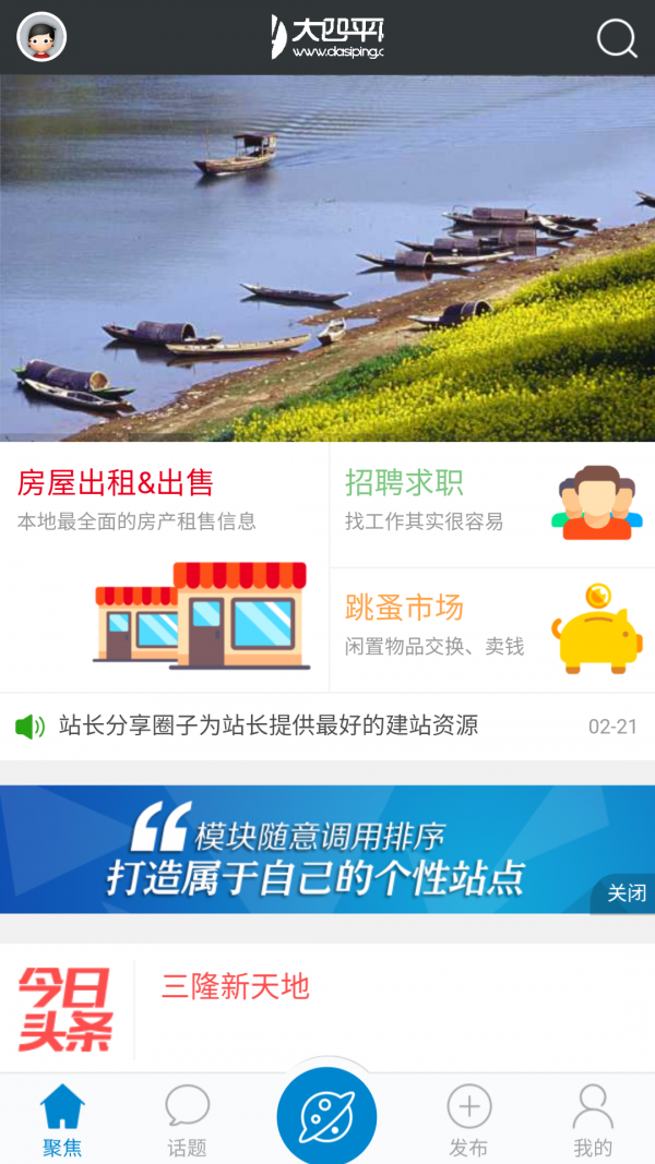 大四平网app