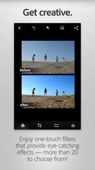 Photoshop Express app