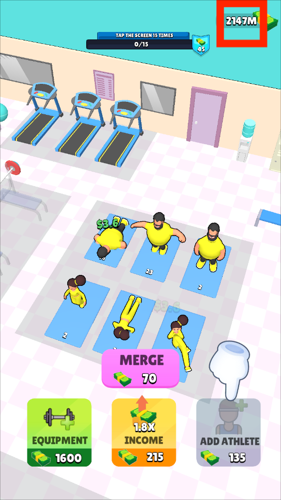 健身大师闲置健身房破解版（Fitness Master Idle Gym）app