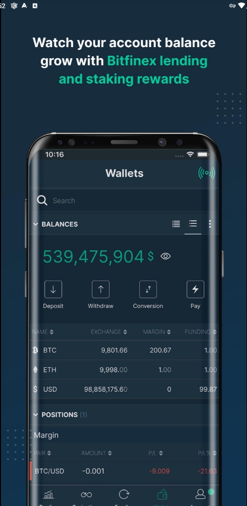 Bitfinex安卓中文版