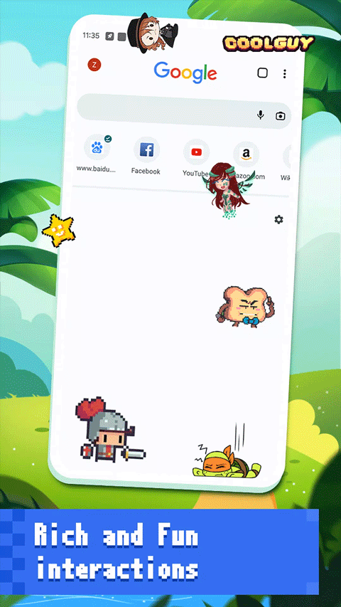 pixelshimeji桌面互动宠物