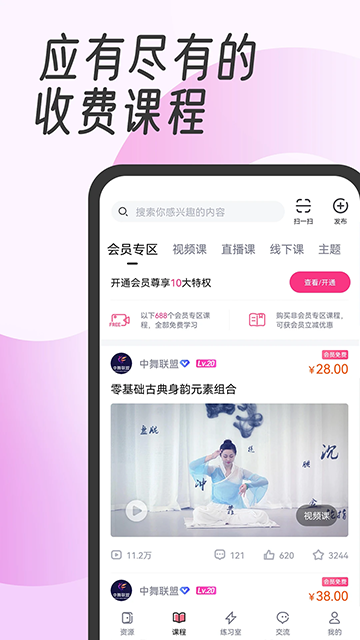 中舞网app官方版下载